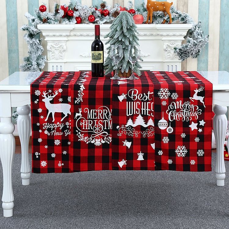 (🎁🔥HOT SALE) Christmas Tablecloth Rectangular