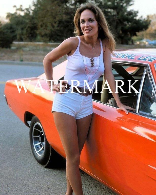 CATHERINE BACH Dukes of Hazzard Glossy 8 x 10 Photo Poster painting Poster