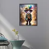 Clown-Full Round Diamond Painting 40*50CM