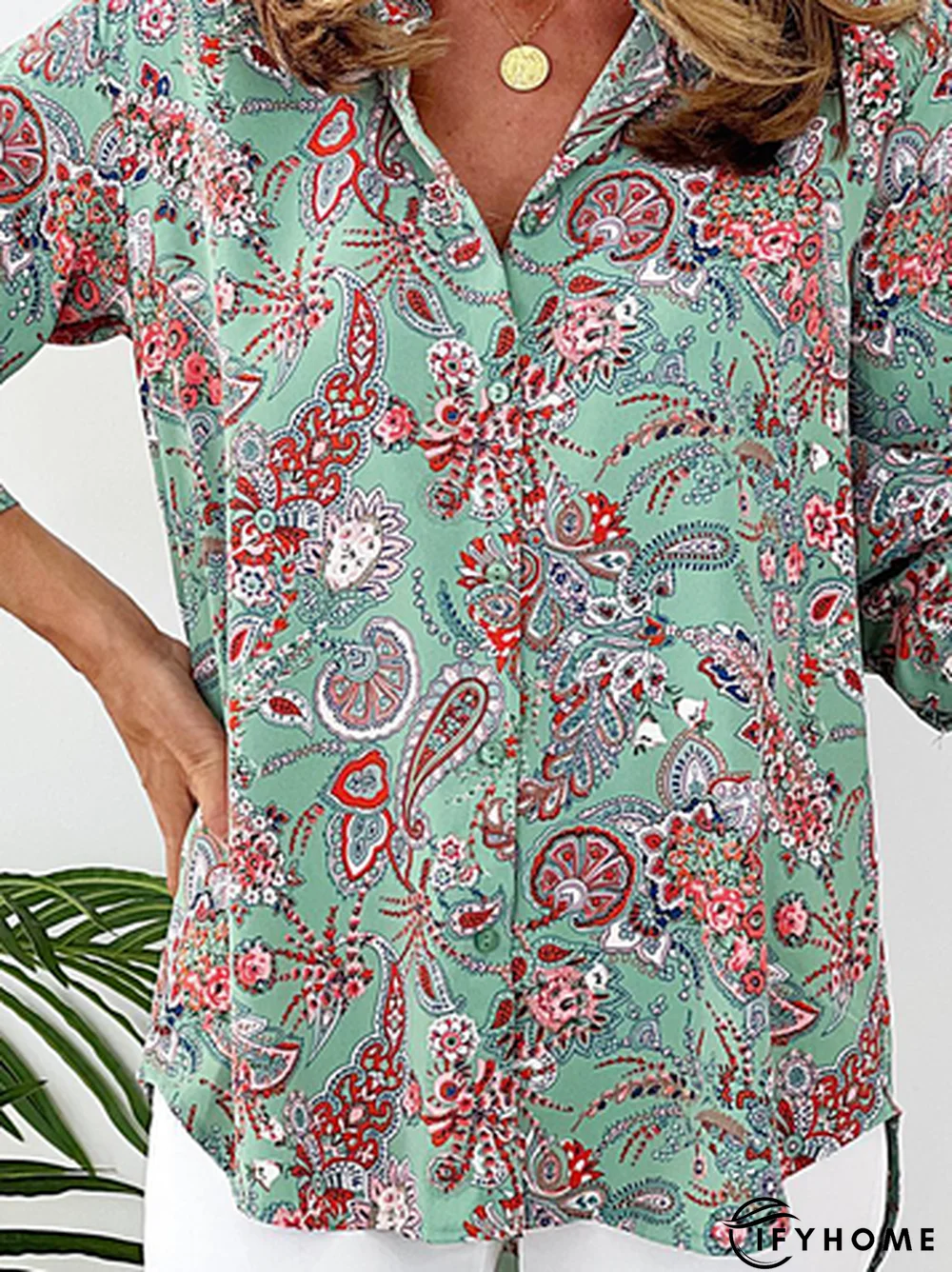 Ethnic Casual Blouse | IFYHOME