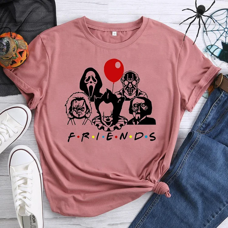 Halloween Friends T-Shirt-07174