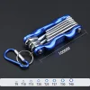 Folding Hexagon Wrench Set Multifunctional Plum Flower Flat Head Hexagon Screwdriver
