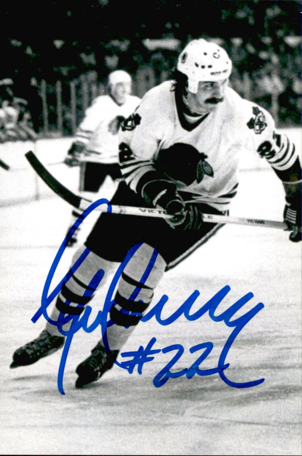 Grant Mulvey SIGNED autographed 4x6 Photo Poster painting CHICAGO BLACKHAWKS #6