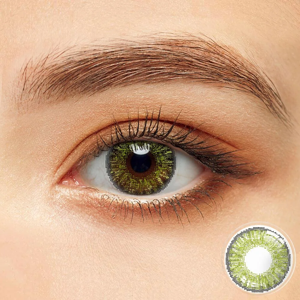 Star Gemstone Green Contact Lenses
