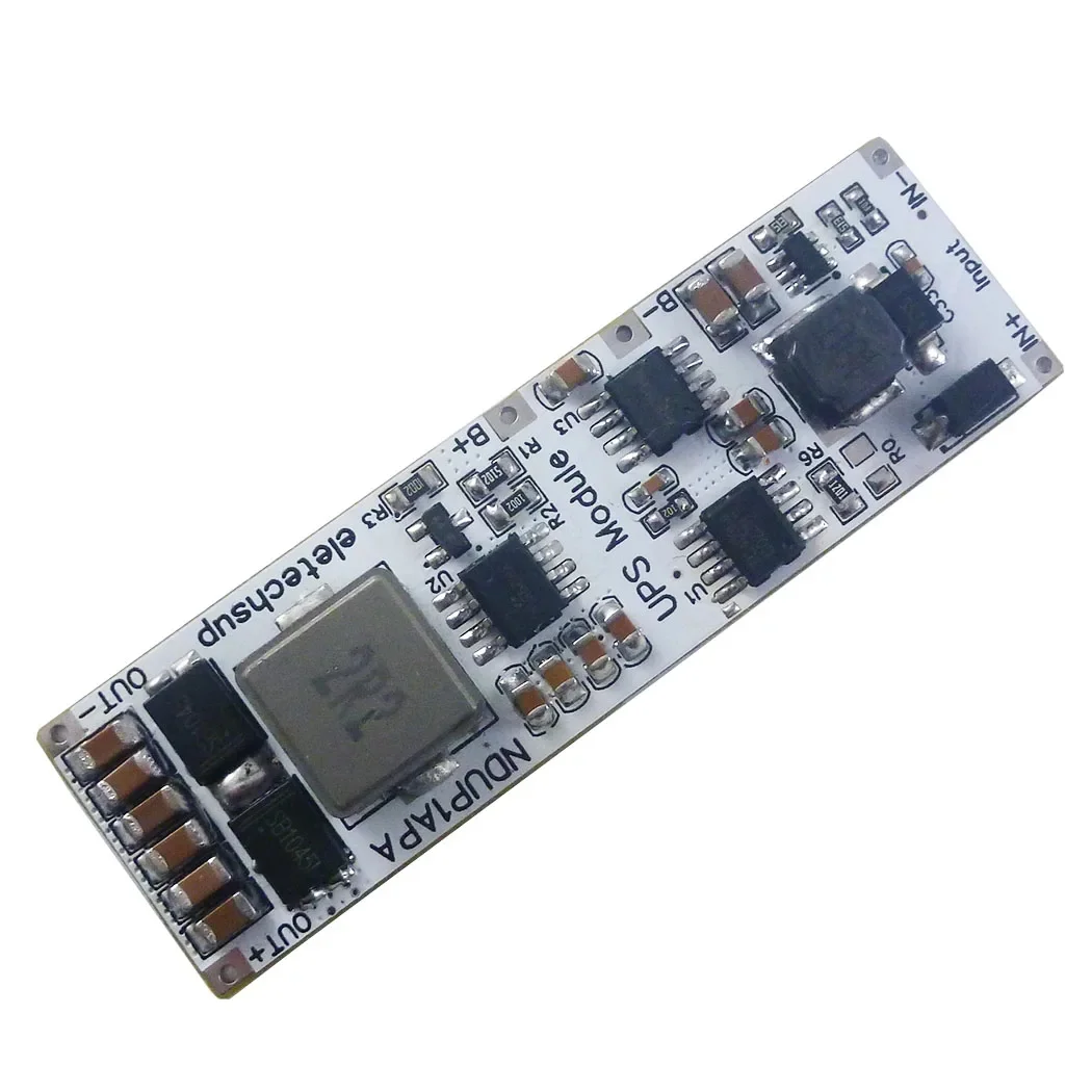 NDUP1APA 3A 5V 6V 9V 12V 15V 24V UPS Module 15W 3.7V 4.2V Li-on Li-po Lithium Battery Charge&Discharge for WIFI Network Router