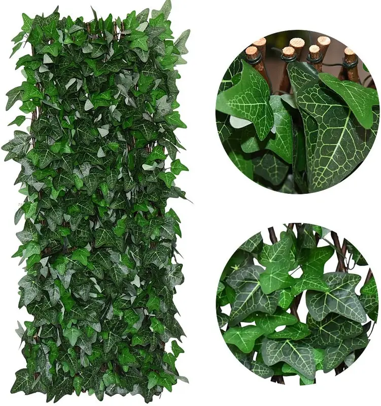 Product Introduction of Uhair Privacy Fence Expandable Screen for Balcony Patio Outdoor,Decorative Faux Ivy Fencing Panel,Hide Unsightly Views, Realistic Leaf Design Garden 11