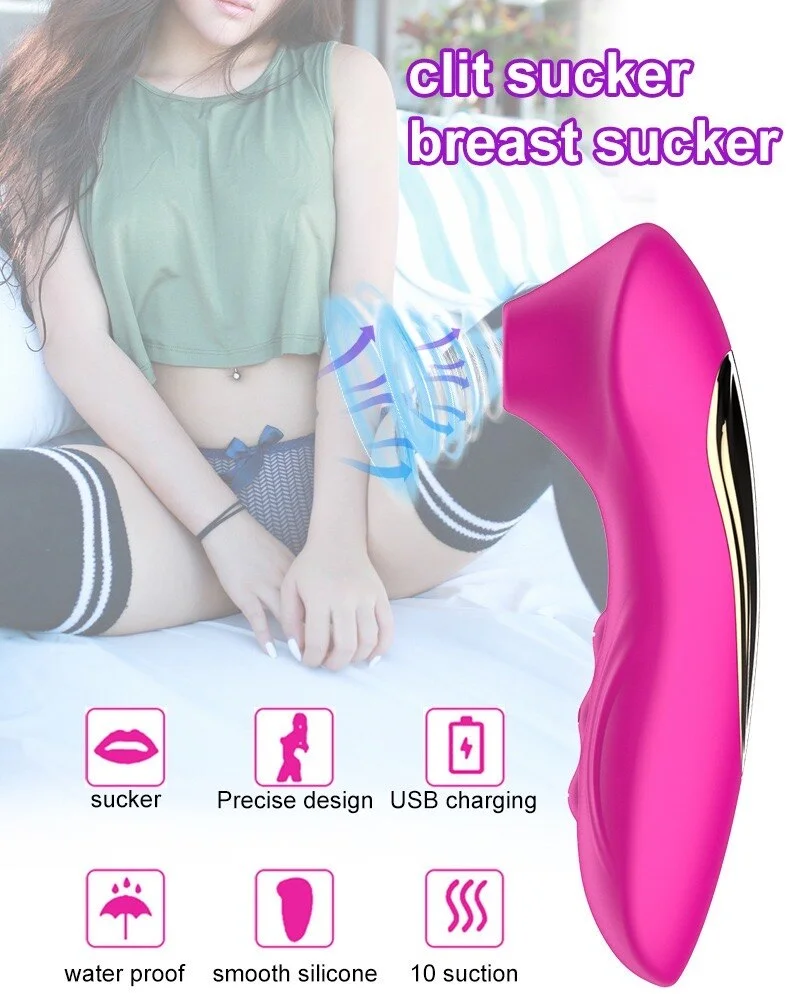 Nipple Breast Pump Vibrator Silicone Nipple Kneading Clamp with Stronger  Suction Breast Sucking Cup Sucking Breast Massager Erotic Adult Sex Toys  for Woman Nipple Sucker 