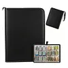 Embroidery Floss Organizer 50 Clear 9-Pocket Pages Waterproof Zip Trading Card Binder Holds 200+ Thread for Embroidery & Craft Supplies