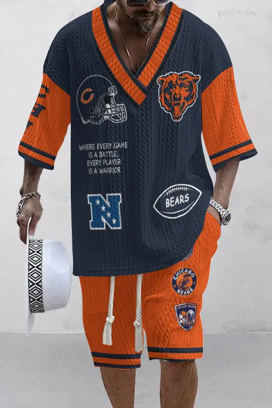 Chicago Bears
 Limited Edition Top And Shorts Two-Piece Suits