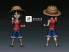 Jump 50th Anniversary East Blue Sea & Two Years Later Ver. Monkey D. Luffy - ONE PIECE Statue - Zzz Studio