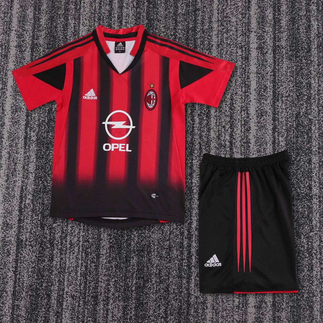 2004-2005 Retro AC Milan Third Away Football Shirt Kids Size