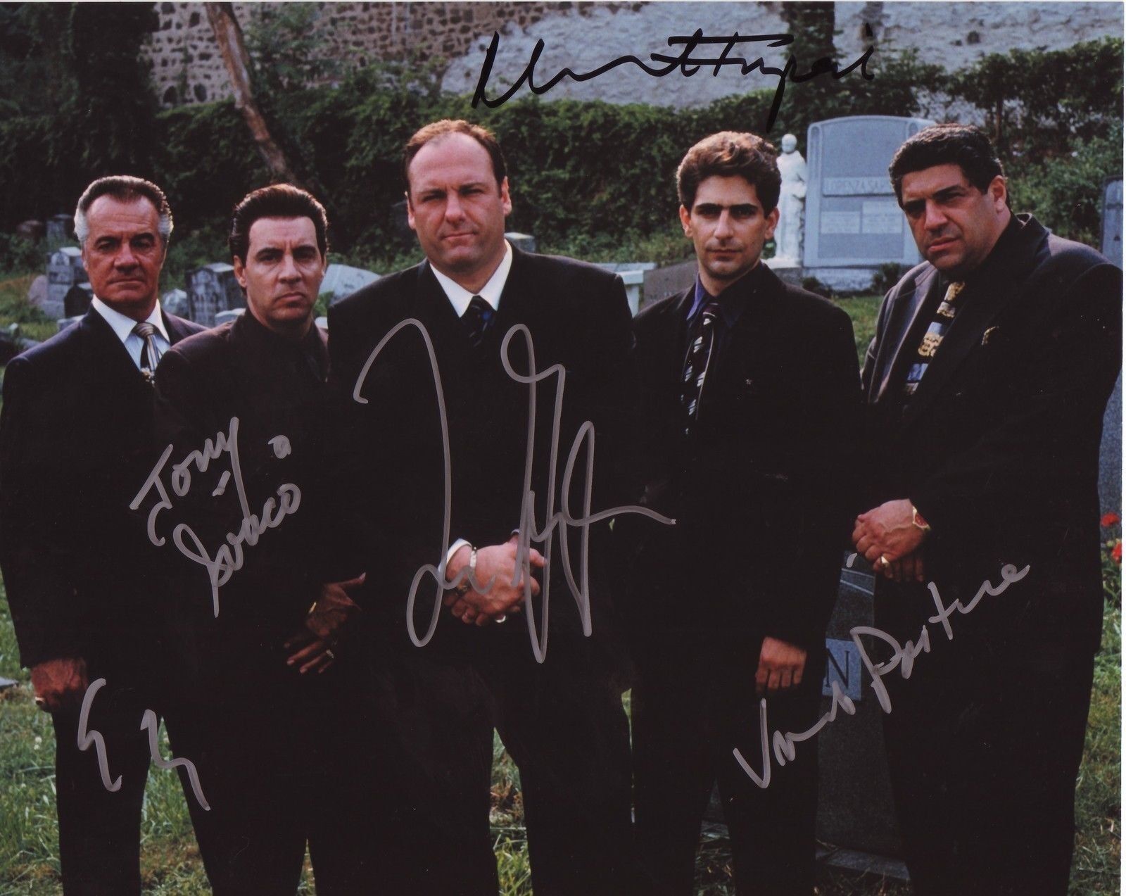 SOPRANOS AUTOGRAPH SIGNED PP Photo Poster painting POSTER