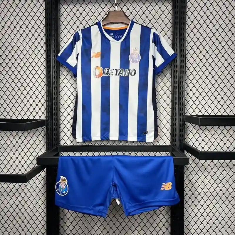 24/25 Kids Porto Soccer Jersey Home
