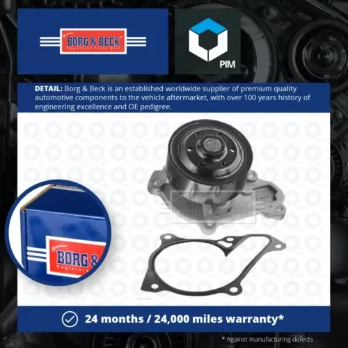Water Pump fits MAZDA 3 BP 1.8D 2019 on Coolant B&B S55015010A S55015100A New Parts