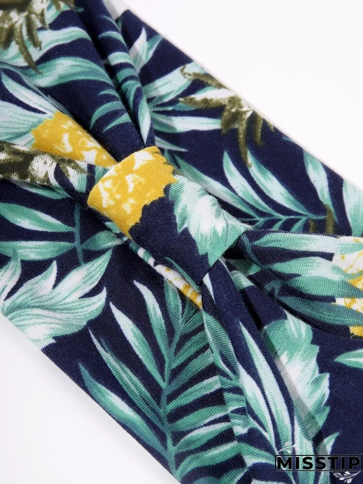 Leaf Pattern Hair Band