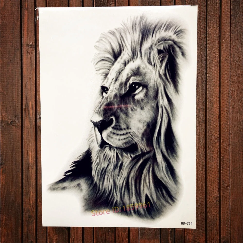 Sexy Leopard Print Tattoo Gold Metallic Wing Design Temporary Tattoo Sticker Women Body Art Waterproof Fake Tatoo Decals AYS-125