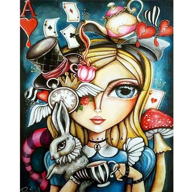 Alice in Wonderland Diamond Painting : r/diamondpainting