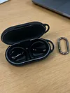 Earbuds Case for Anker Soundcore V20i by Anti-Scratch Protective Cover Soft Silicone Protective Case with Carabiner