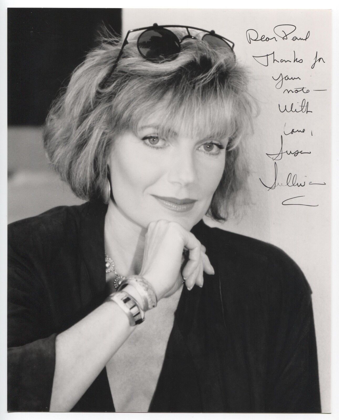 Susan Sullivan Signed 8x10 Inch Photo Poster painting Autographed Vintage Signature