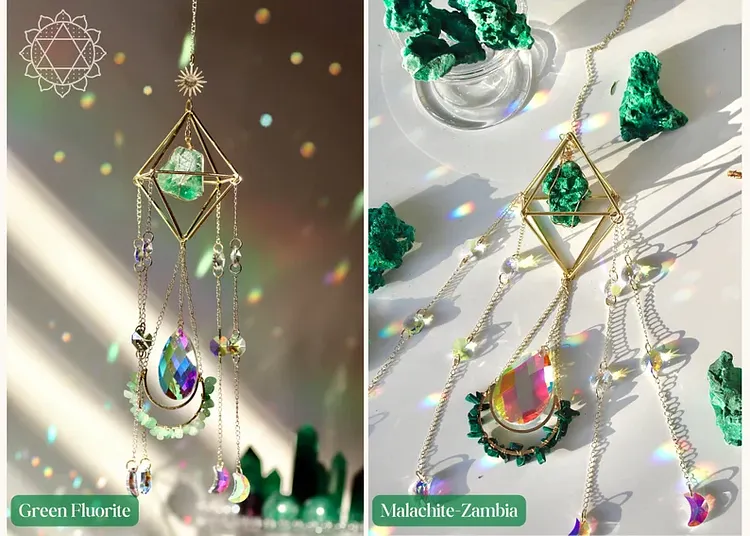 Healing Crystal Suncatcher