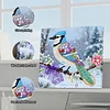 Bird DIY Pearl Art Diamond Painting Kit for Adults Home Decor 25x25cm With Frame
