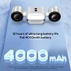 Dual Head Car Cooling Fan with Extension Arm Car Seat Headrest Fan for Back Seat