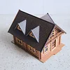 Fairytale Wooden House Gothic Traditional Attic House Castle
