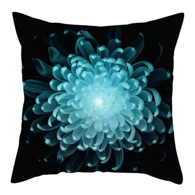 Linen Pillow Case - Flower