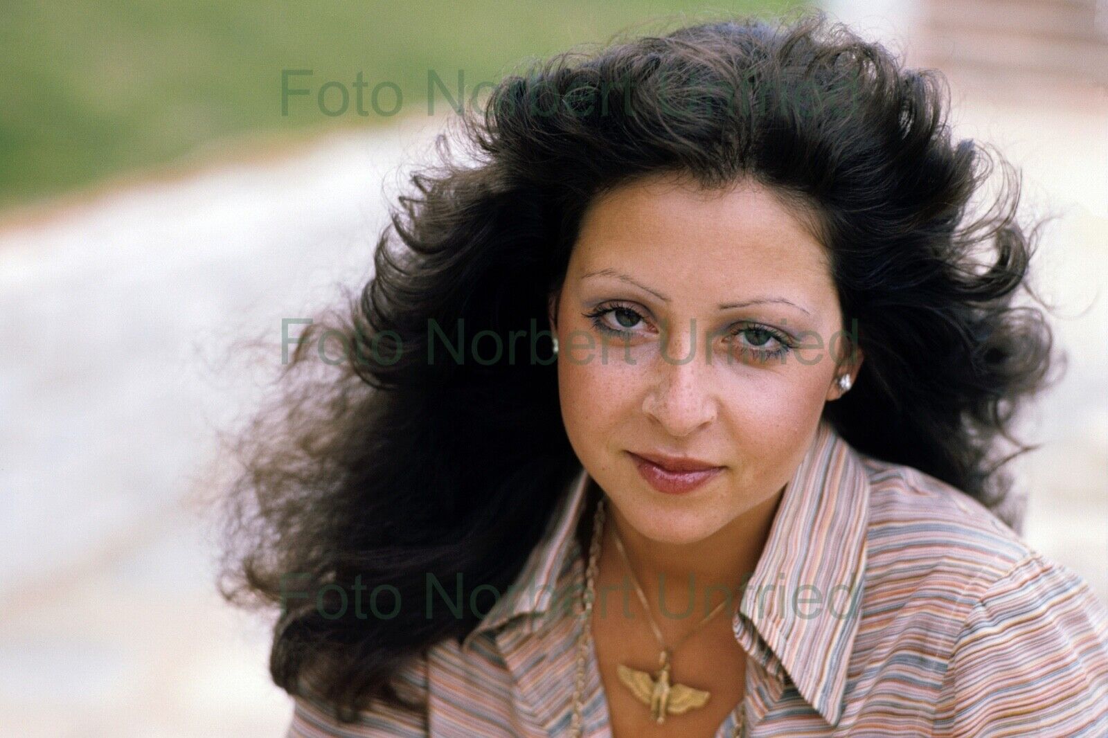 Vicky Leandros - Portrait - Photo Poster painting 20 X 30 CM Without Autograph (Nr 2-162