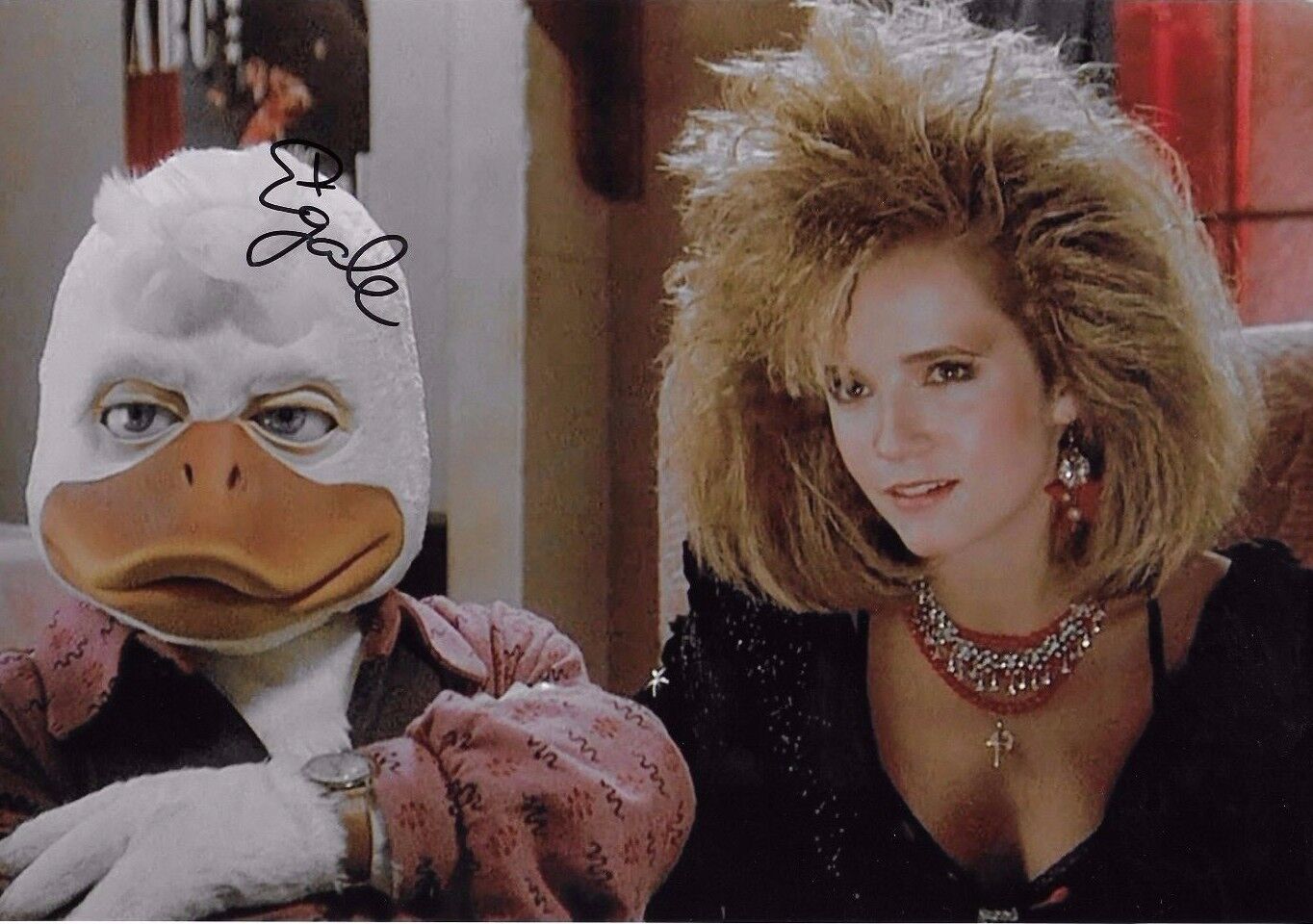 Ed Gale Signed 8x10 Photo Poster painting - HOWARD THE DUCK - RARE!!! H408