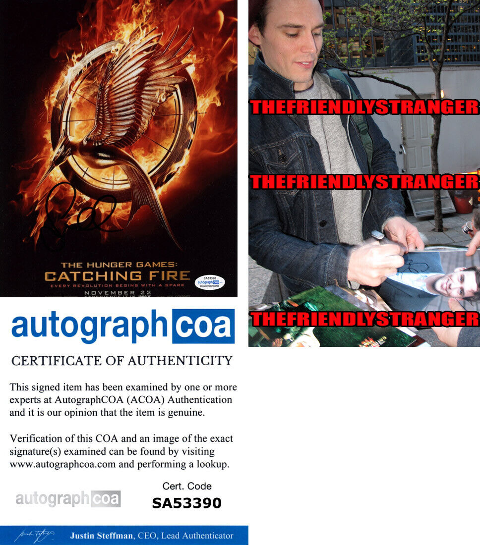 SAM CLAFLIN signed Autographed HUNGER GAMES