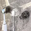 Suction cup electric toothbrush holder punch-free wall-mounted toothbrush rack bathroom toothbrush storage rack