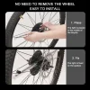 LED Bicycle Light RGB Programmable Dynamic Hot Wheel Cycling Light IPX6 Waterproof Light Mountain Road Cycling Equipment Night Riding Light