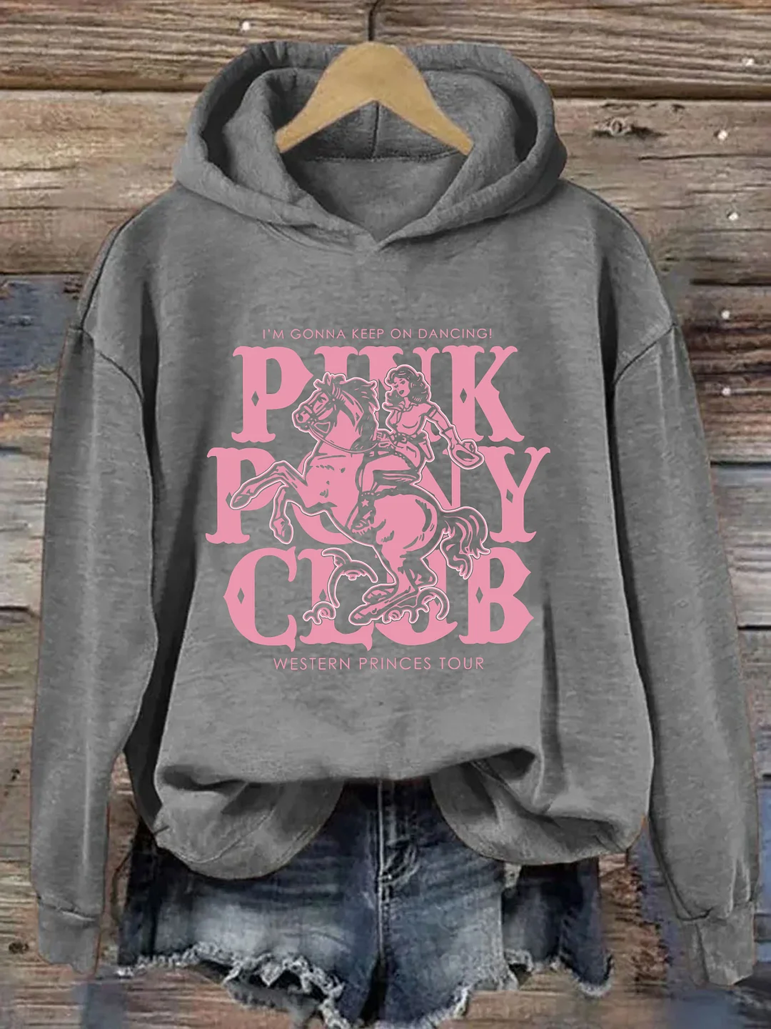 Pink Pony Club Hoodie
