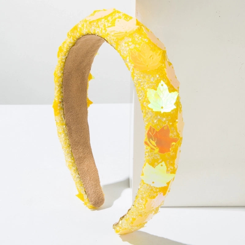 Casual Elegant Women’s Geometry Alloy Cloth Rhinestones Hair Band