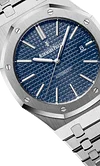 Stainless steel blue dial 41mm