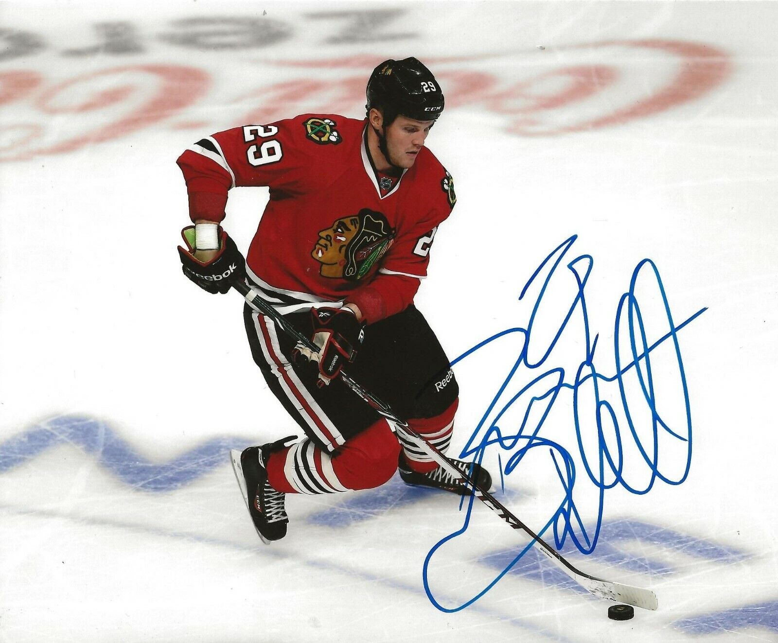 Bryan Bickell signed Chicago Blackhawks 8x10 Photo Poster painting autographed Hawks 6