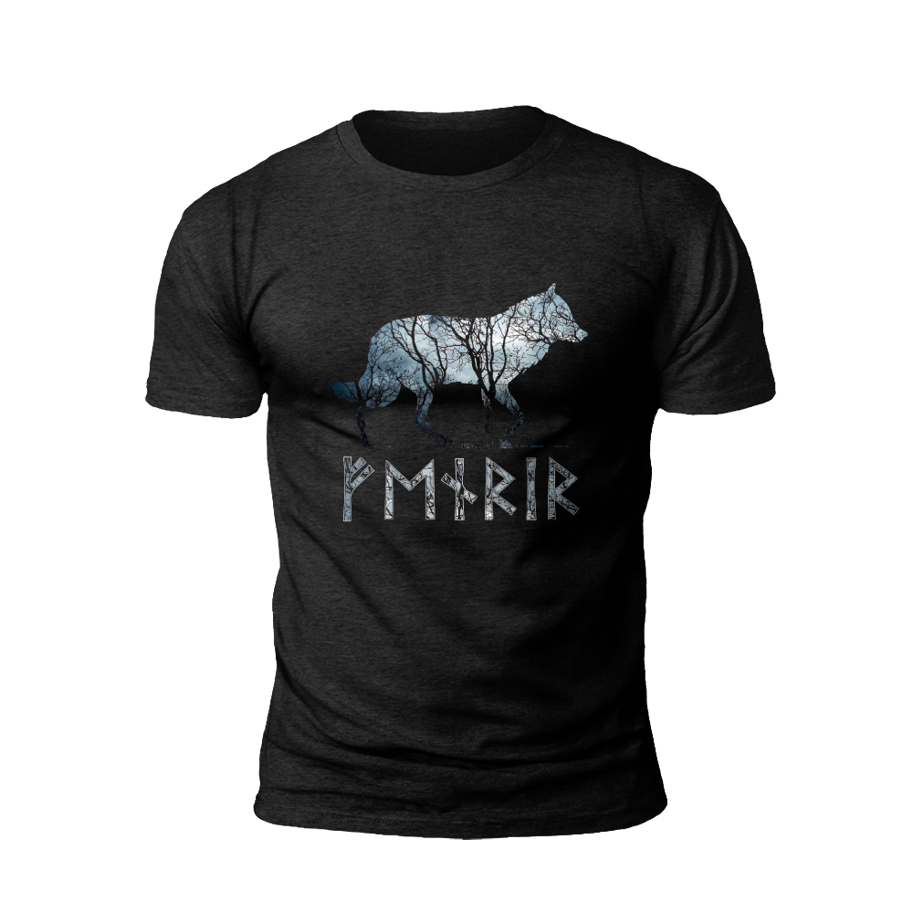 Mystic Forest Wolf T-Shirt