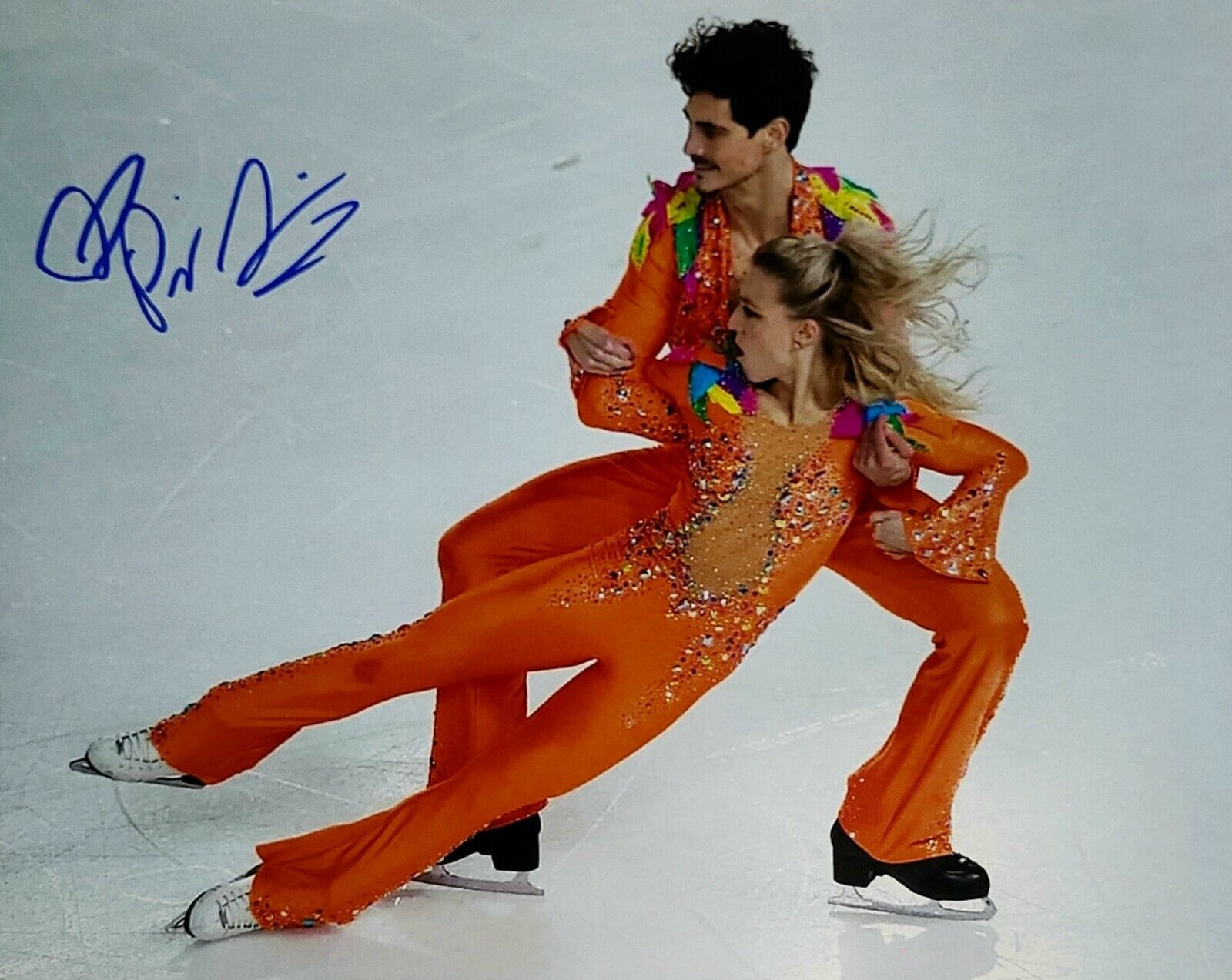 Piper Gilles Hand Signed Autograph 8x10 Photo Poster painting In Person Proof Figure Skater