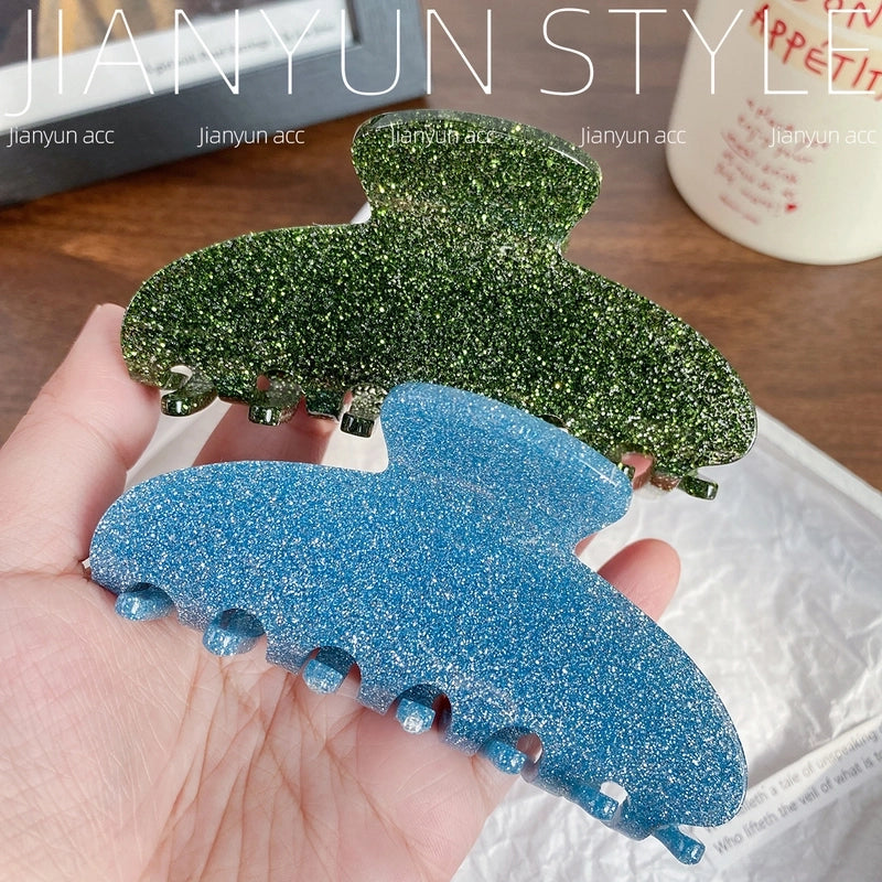 Casual Elegant Lady Women's Solid Color Arylic Hair Claws