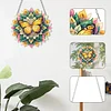 Diamond Painting 2D Flat Butterfly Mandala Pendant Wall Decor for Home & Windows