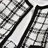 Autumn Winter Kid Baby Girls Clothes Plaid Tops Tutu Dress 2PCS Sets