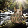 Outdoor Sports Chest Bag Trendy Functional Travel Backpack Oxford Cloth Vest Bag
