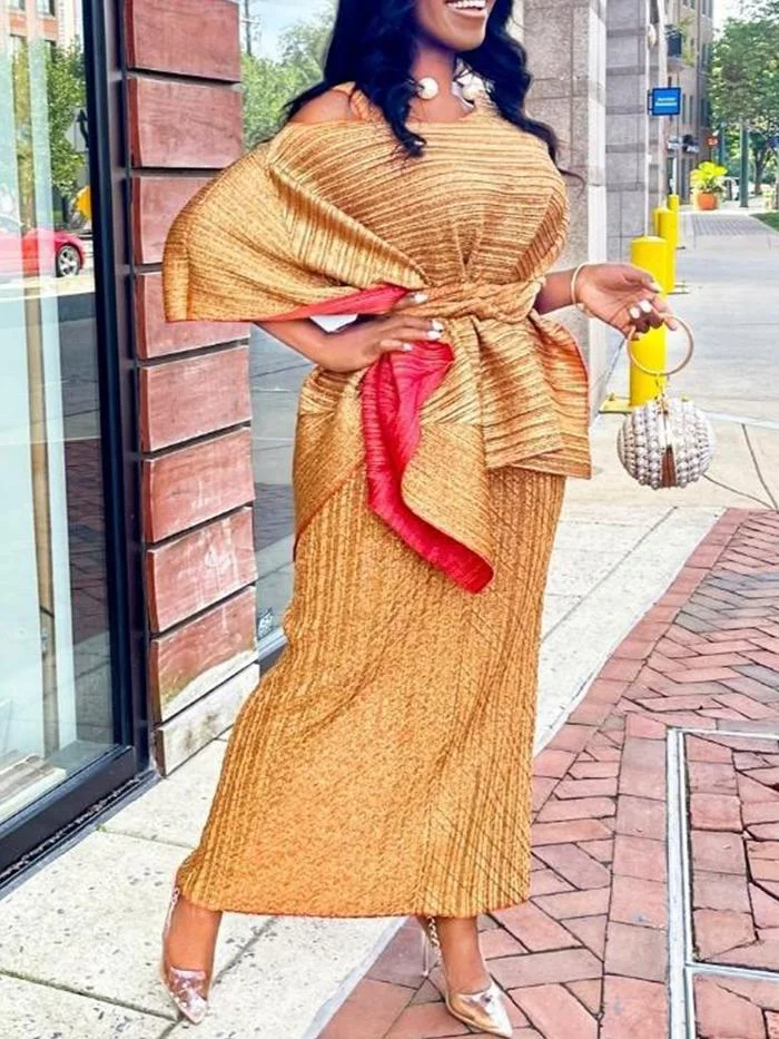 Two-piece Fashion Short-sleeved Suit Skirt