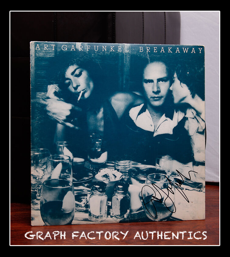 **GFA Breakaway * ART GARFUNKEL * Signed Used Record Album AD1 COA**