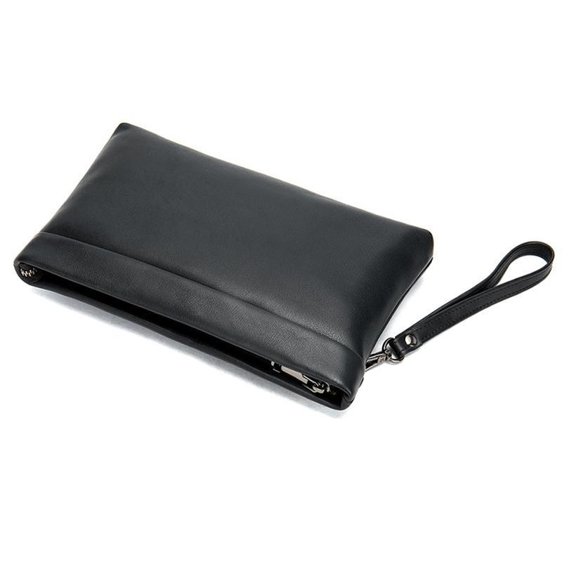 Mens Business Simple Style Chunky Envelope Mobile Phone Holder Clutch Bag