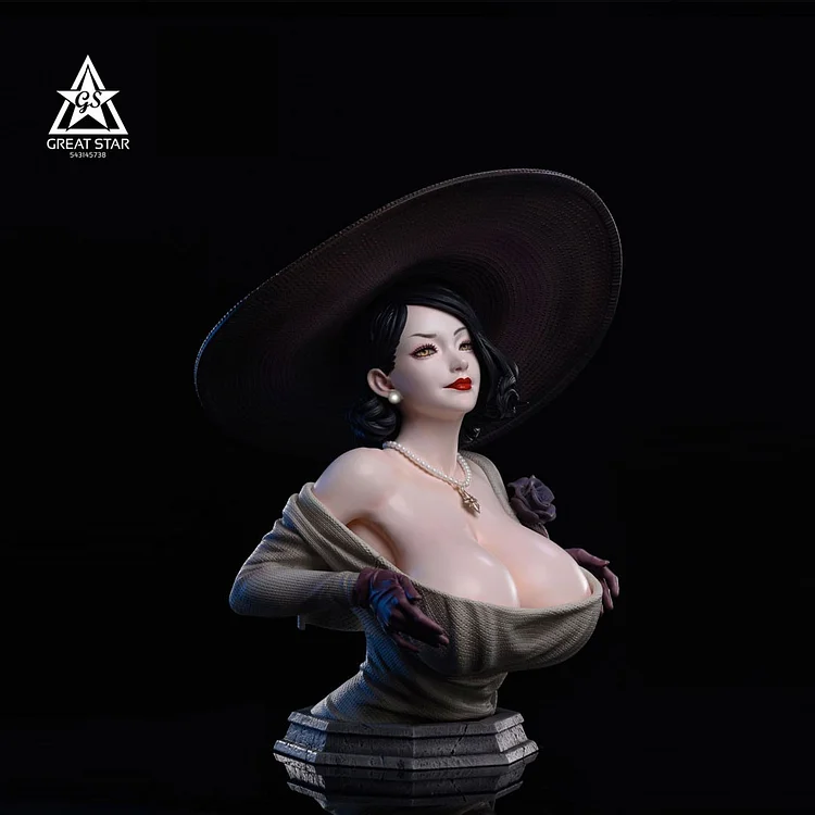 【Pre Order】 Great Star Studio Resident Evil Cast Off Alcina Dimitrescu Bust Resin Statue GK/Statue