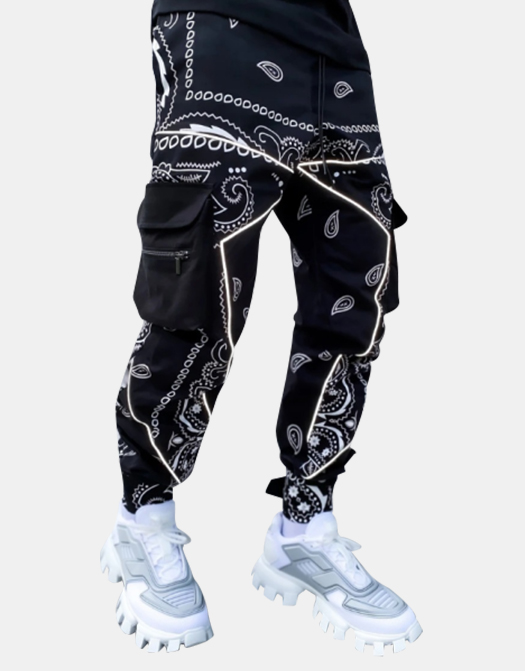 Paisley Bandana Pants | Undetectd