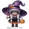 >SALE<Acrylic Halloween Goblin Table Top Diamond Painting Ornament Kits for Home Decor