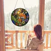 DIY Forest  Owl Diamond Painting Pendant(Single Sided)